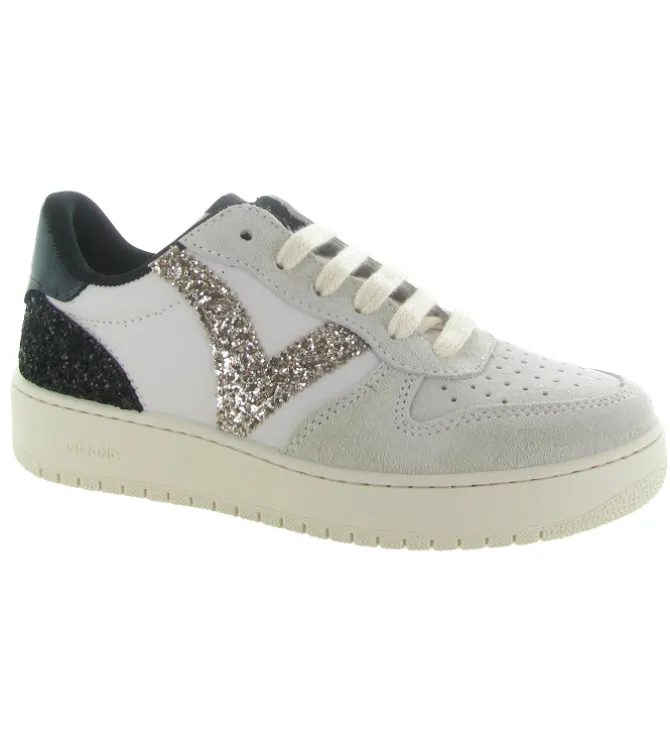baskets et sneakers - Tendance - femme - Cuir - Glitter - Paillettes - Victoria