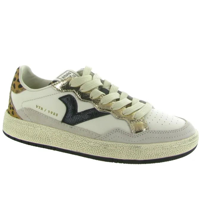 baskets et sneakers - Tendance - femme - Cuir - Multicolor - Victoria