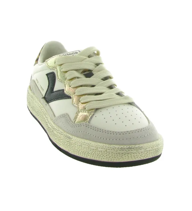 baskets et sneakers - Tendance - femme - Cuir - Multicolor - Victoria