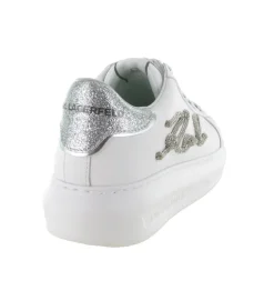 baskets et sneakers - Tendance - femme - Cuir - Blanc - Karl lagerfeld