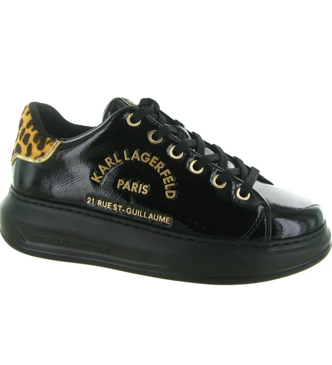 baskets et sneakers - Tendance - femme - Cuir - Noir - Karl lagerfeld