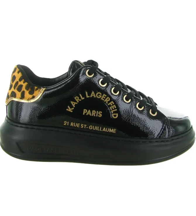 baskets et sneakers - Tendance - femme - Cuir - Noir - Karl lagerfeld