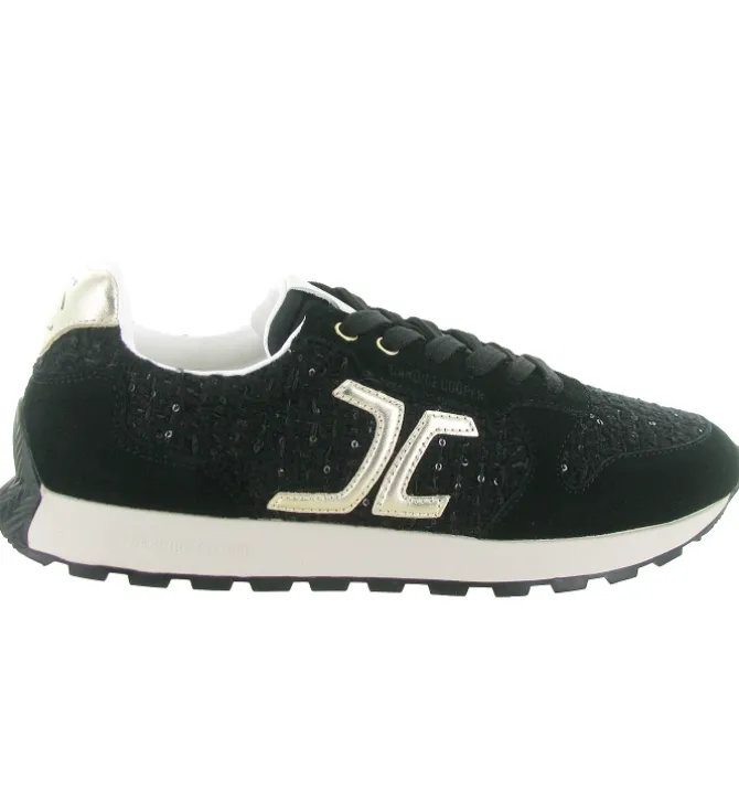 baskets et sneakers - Tendance - femme - Cuir - Noir - Candice cooper