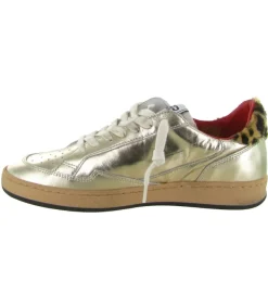 baskets et sneakers - Tendance - femme - Cuir laminé - Or - 4b12