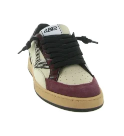 baskets et sneakers - Tendance - femme - Cuir - Beige - 4b12