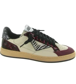 baskets et sneakers - Tendance - femme - Cuir - Beige - 4b12