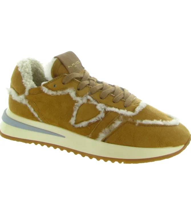 baskets et sneakers - Tendance - femme - Nubuck - Marron - Philippe model