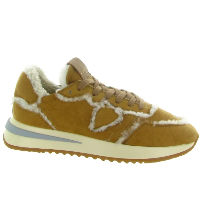 baskets et sneakers - Tendance - femme - Nubuck - Marron - Philippe model