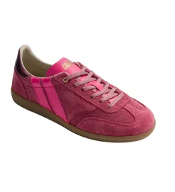 baskets et sneakers - Tendance - femme - Cuir - Rose - Caval