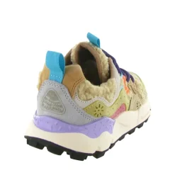 baskets et sneakers - Tendance - femme - Fourrure - Beige - Flower mountain
