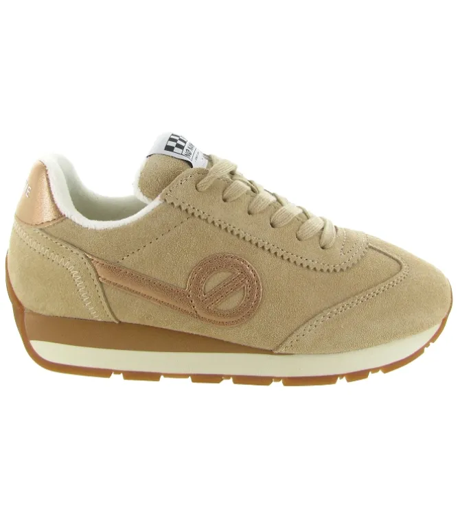 baskets et sneakers - Tendance - femme - Nubuck - Beige - No name
