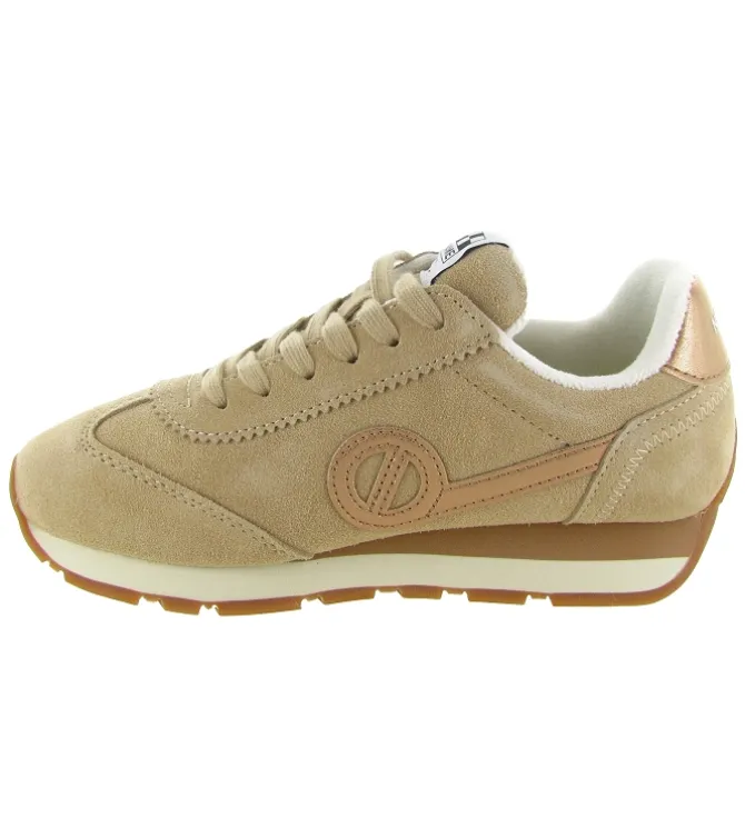baskets et sneakers - Tendance - femme - Nubuck - Beige - No name