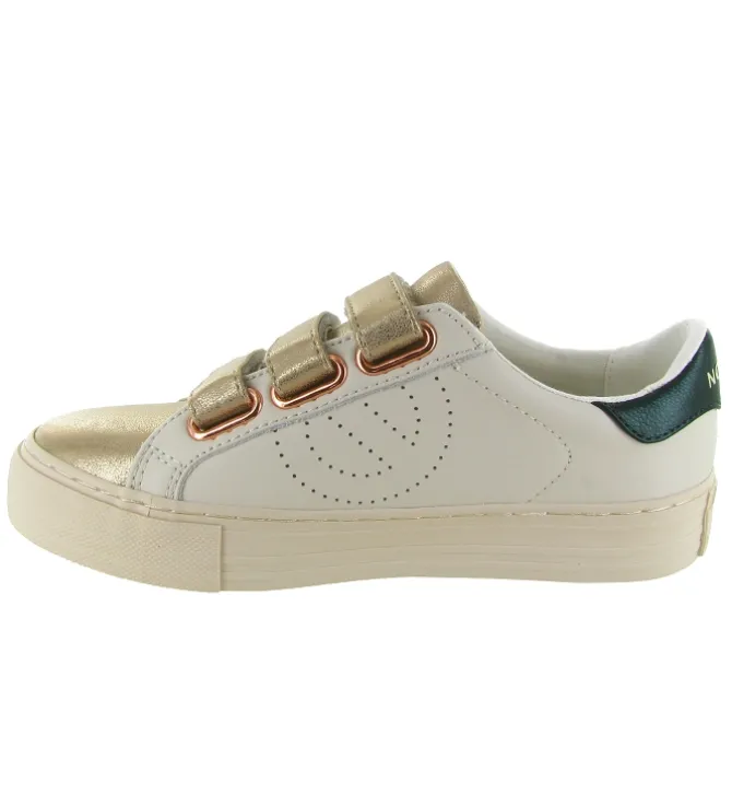 baskets et sneakers - Tendance - femme - Nubuck - Blanc - No name
