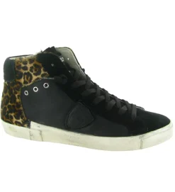baskets et sneakers - Tendance - femme - Nubuck - Noir - Philippe model