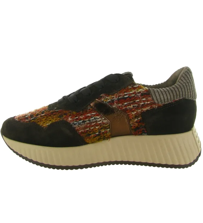 baskets et sneakers - Tendance - femme - Nubuck - Multicolor - Softwaves