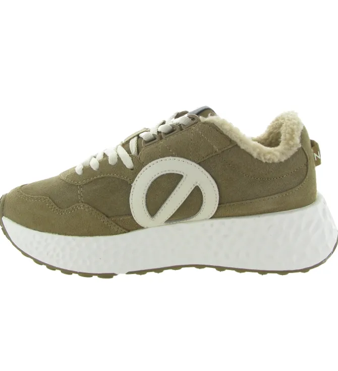baskets et sneakers - Tendance - femme - Cuir - Taupe - No name
