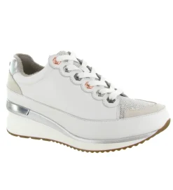 baskets et sneakers - Tendance - femme - Cuir - Blanc - Mamzelle