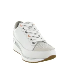 baskets et sneakers - Tendance - femme - Cuir - Blanc - Mamzelle