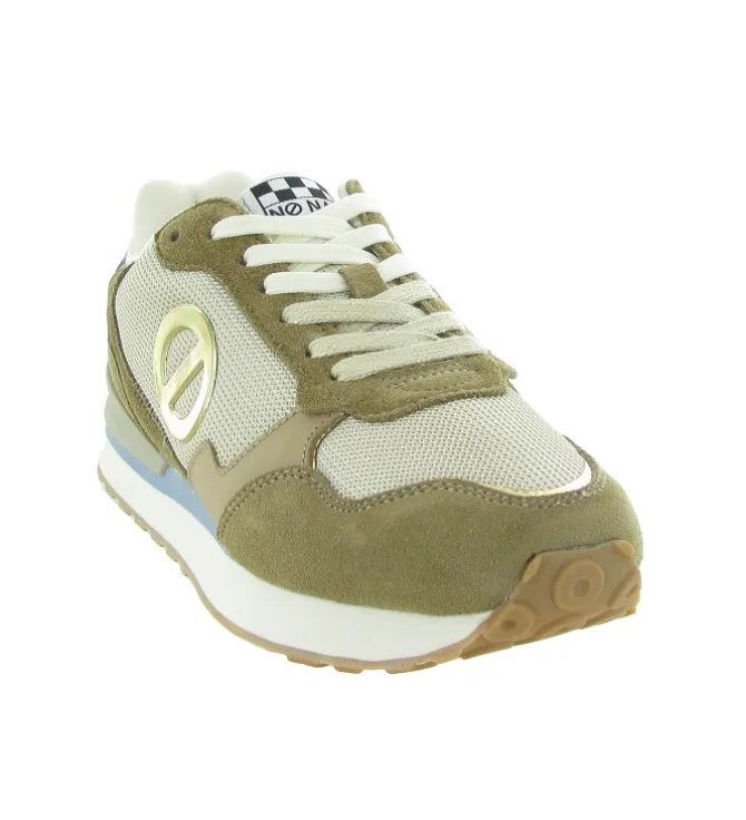 baskets et sneakers - Tendance - femme - Nubuck - Beige - No name