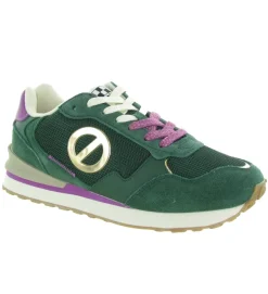 baskets et sneakers - Tendance - femme - Nubuck - Vert - No name