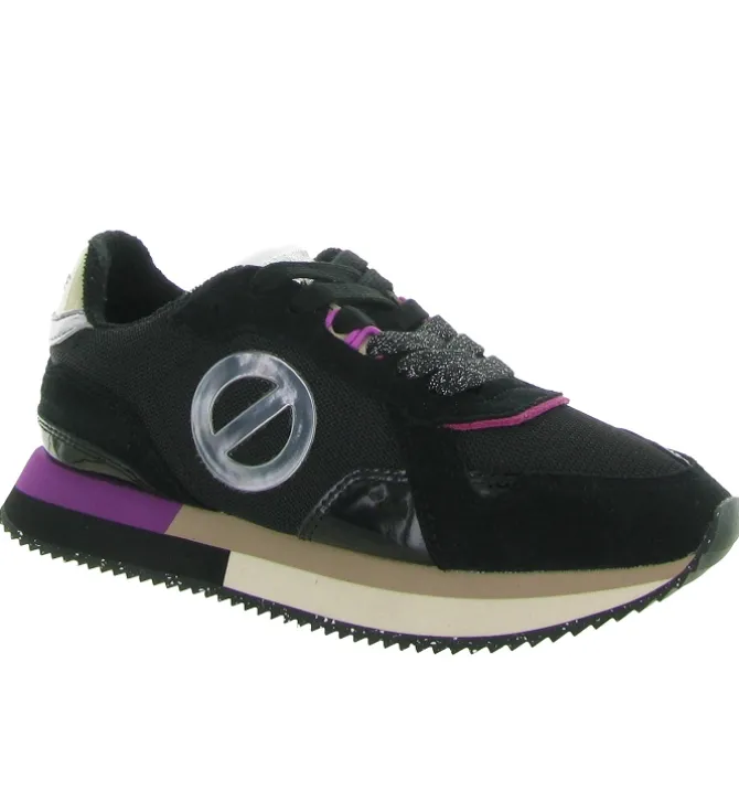 baskets et sneakers - Tendance - femme - Nubuck - Noir - No name
