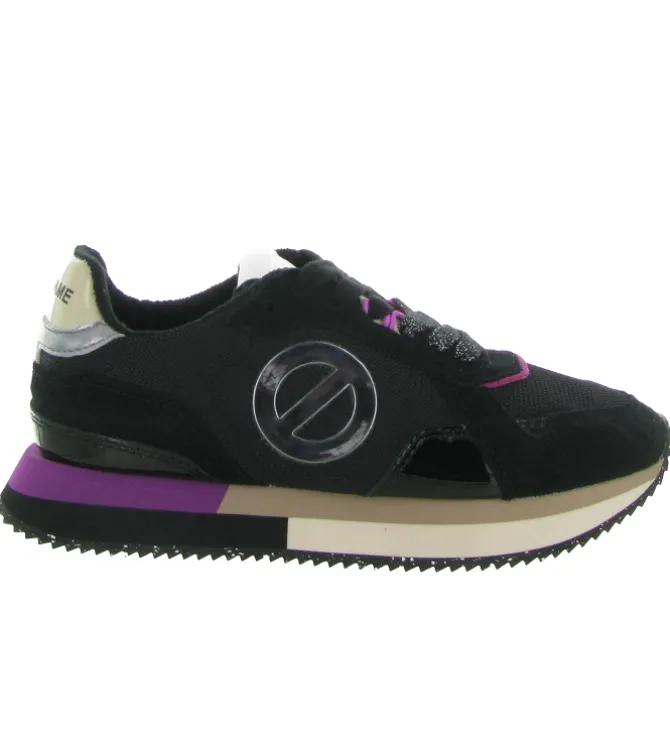 baskets et sneakers - Tendance - femme - Nubuck - Noir - No name