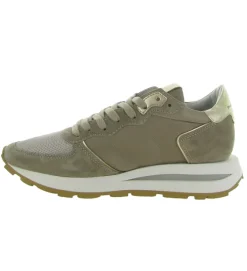 baskets et sneakers - Tendance - femme - Nylon - Taupe - Philippe model