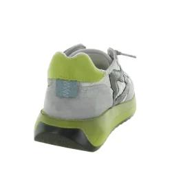 baskets et sneakers - Tendance - femme - Cuir - Argent - Cetti