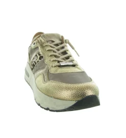 baskets et sneakers - Tendance - femme - Cuir - Or - Cetti