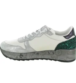 baskets et sneakers - Tendance - femme - Cuir - Argent - Cetti