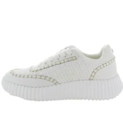 baskets et sneakers - Tendance - femme - Synthétique - Crème - La strada