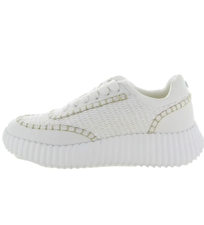 baskets et sneakers - Tendance - femme - Synthétique - Crème - La strada