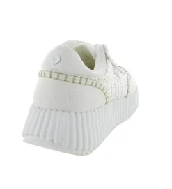 baskets et sneakers - Tendance - femme - Synthétique - Crème - La strada