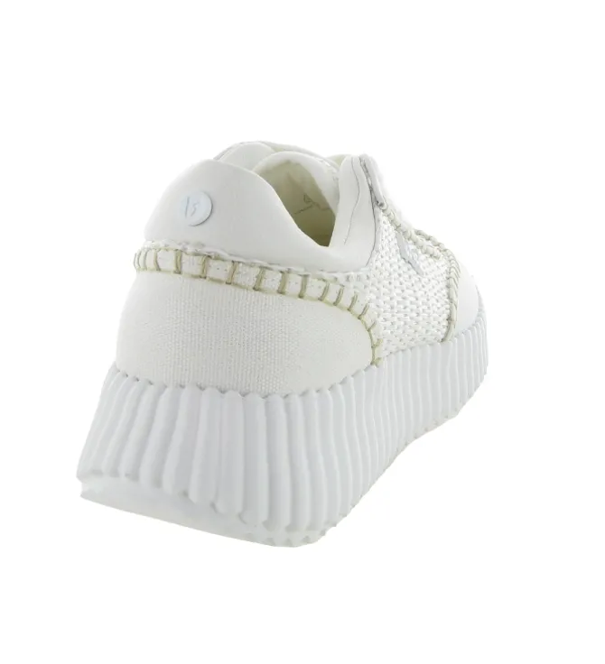baskets et sneakers - Tendance - femme - Synthétique - Crème - La strada