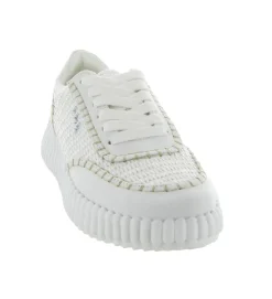 baskets et sneakers - Tendance - femme - Synthétique - Crème - La strada