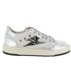baskets et sneakers - Tendance - femme - Cuir - Argent - Semerdjian