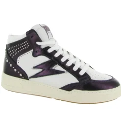 baskets et sneakers - Tendance - femme - Cuir - Violet - Semerdjian