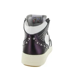 baskets et sneakers - Tendance - femme - Cuir - Violet - Semerdjian