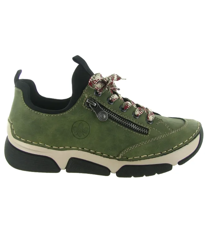 baskets et sneakers - Tendance - femme - Synthétique - Kaki - Rieker
