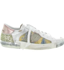 baskets et sneakers - Tendance - femme - Cuir - Glitter - Paillettes - Philippe model