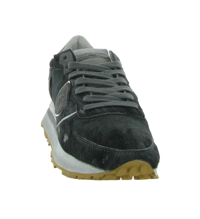 baskets et sneakers - Tendance - femme - Cuir - Noir - Philippe model