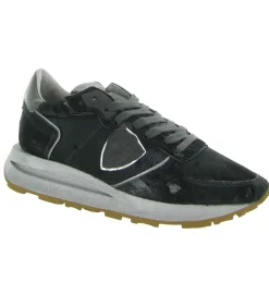 baskets et sneakers - Tendance - femme - Cuir - Noir - Philippe model