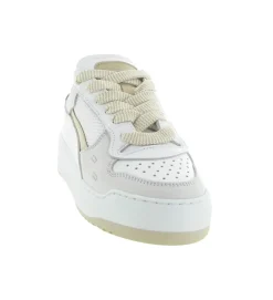 baskets et sneakers - Tendance - femme - Cuir - Blanc - Filling pieces
