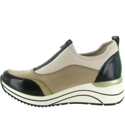 baskets et sneakers - Tendance - femme - Cuir - Beige - Remonte