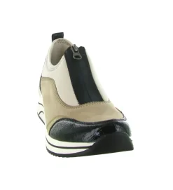 baskets et sneakers - Tendance - femme - Cuir - Beige - Remonte