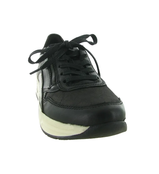 baskets et sneakers - Tendance - femme - Cuir - Noir - Rieker