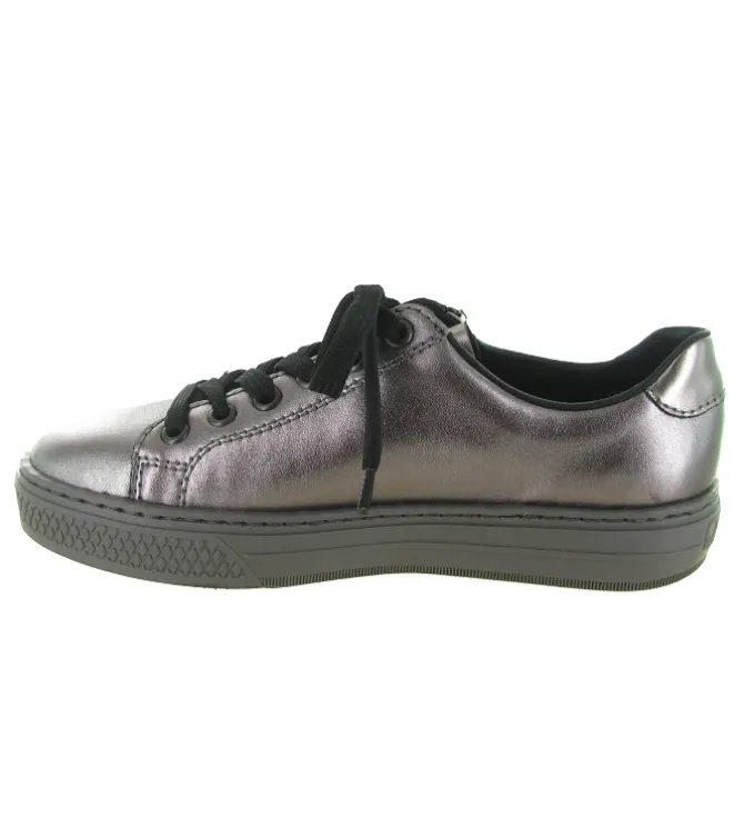 baskets et sneakers - Tendance - femme - Synthétique - Argent - Rieker