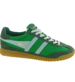 baskets et sneakers - Tendance - femme - Cuir - Vert - Gola