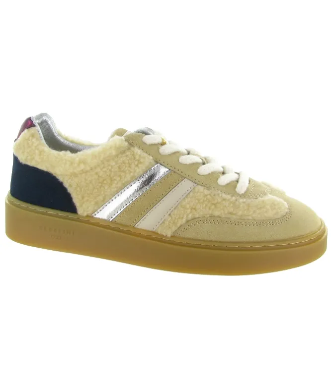 baskets et sneakers - Tendance - femme - Cuir - Beige - Serafini