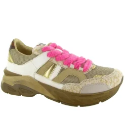 baskets et sneakers - Tendance - femme - Cuir - Beige - Serafini